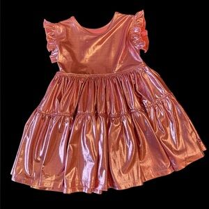 Pink Chicken Shimmering Pink Dress